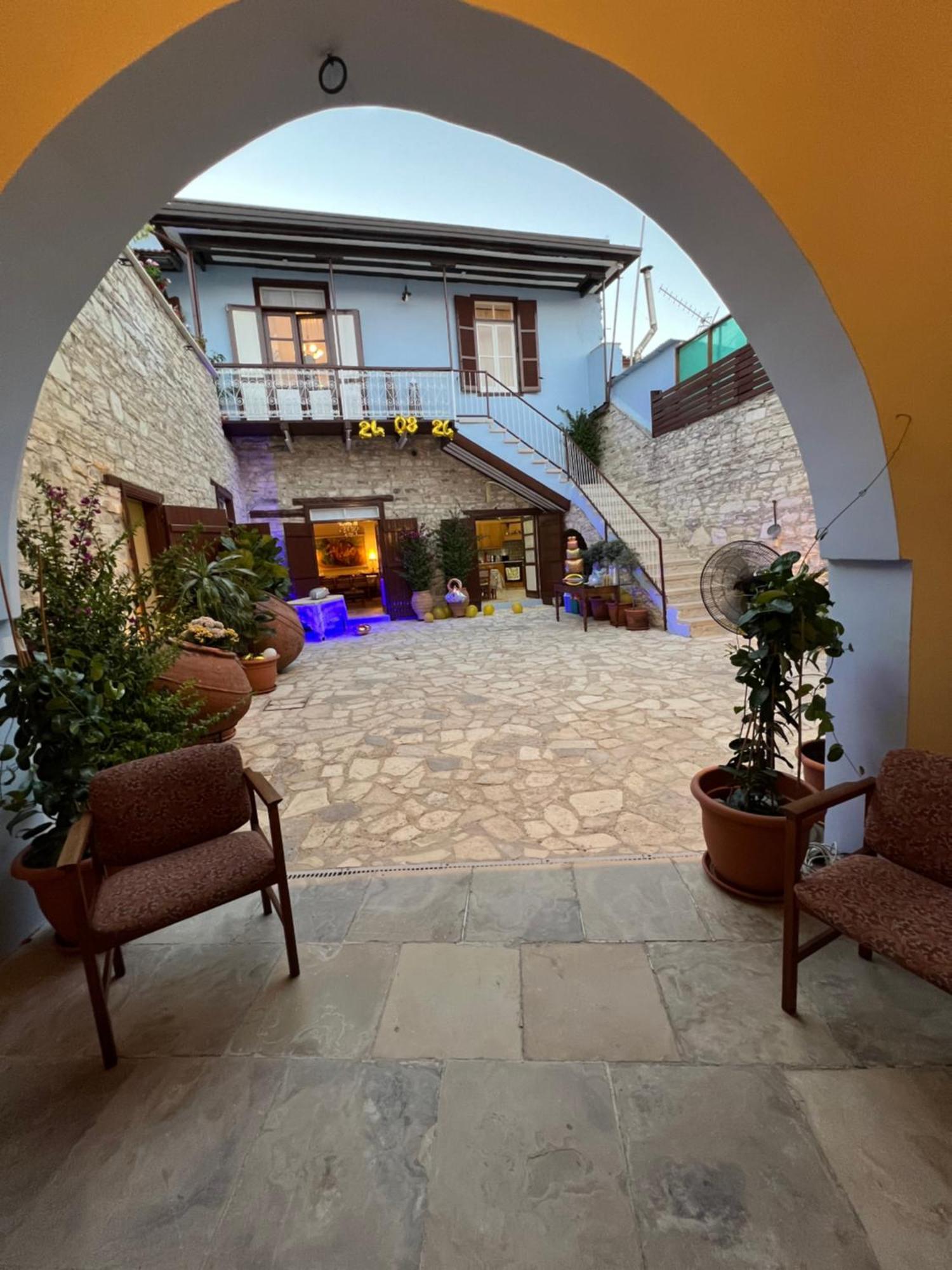 Theodorou Stone House Pano Lefkara Exterior photo